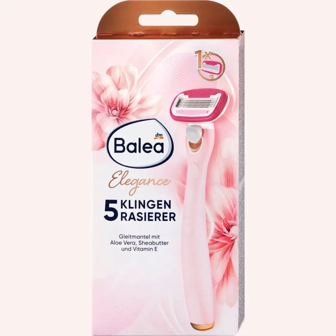 Balea scheermes 5-mesjes Elegance, 1 st