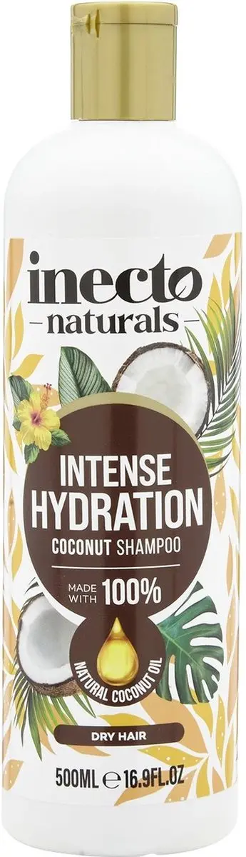 Inecto Naturals Coconut Shampoo 500ml - afbeelding 6 van 6