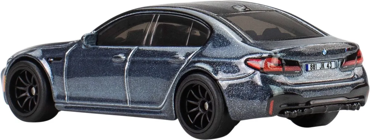 Hot Wheels BMW M5 JBL58 Auto - Marineblauw - afbeelding 4 van 6
