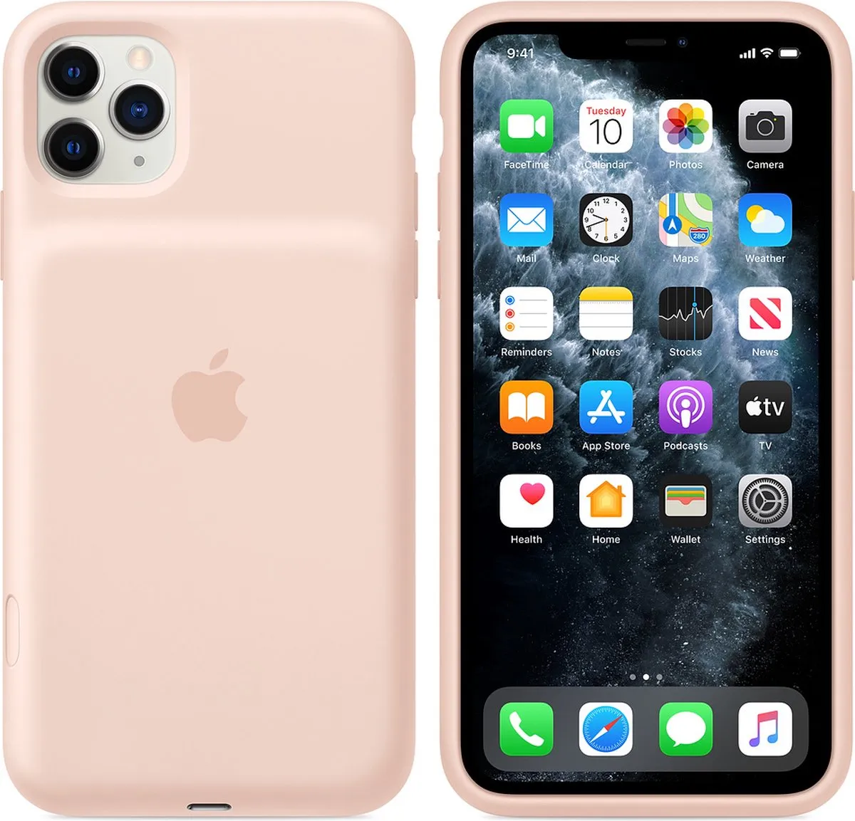 Apple Smart Battery Case MWVR2ZM/A iPhone 11 Pro Max - Roze - afbeelding 6 van 6