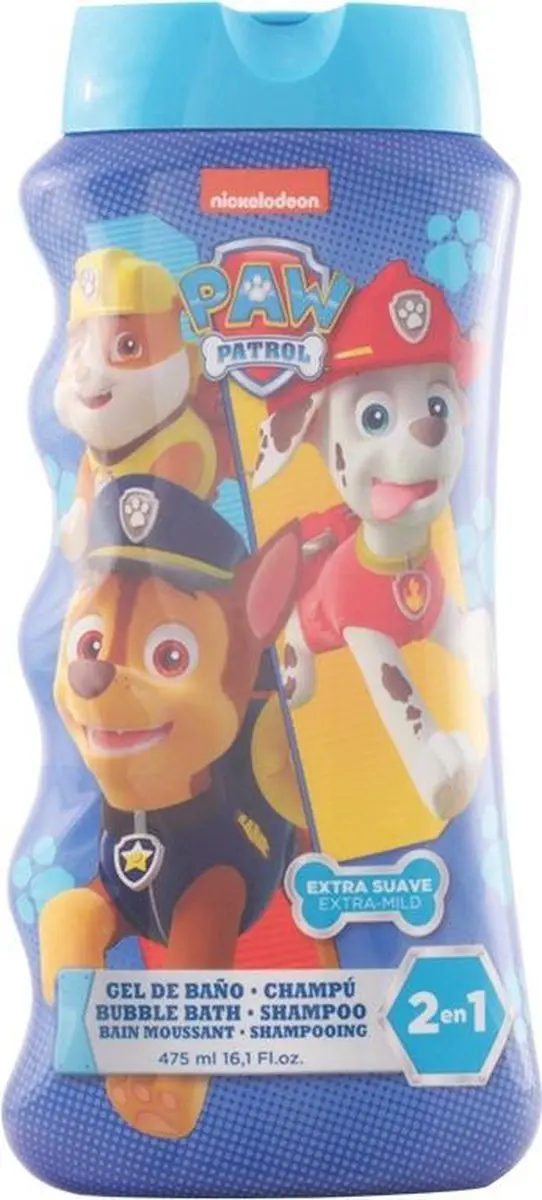 Gel en Shampoo The Paw Patrol Cartoon (475 ml)