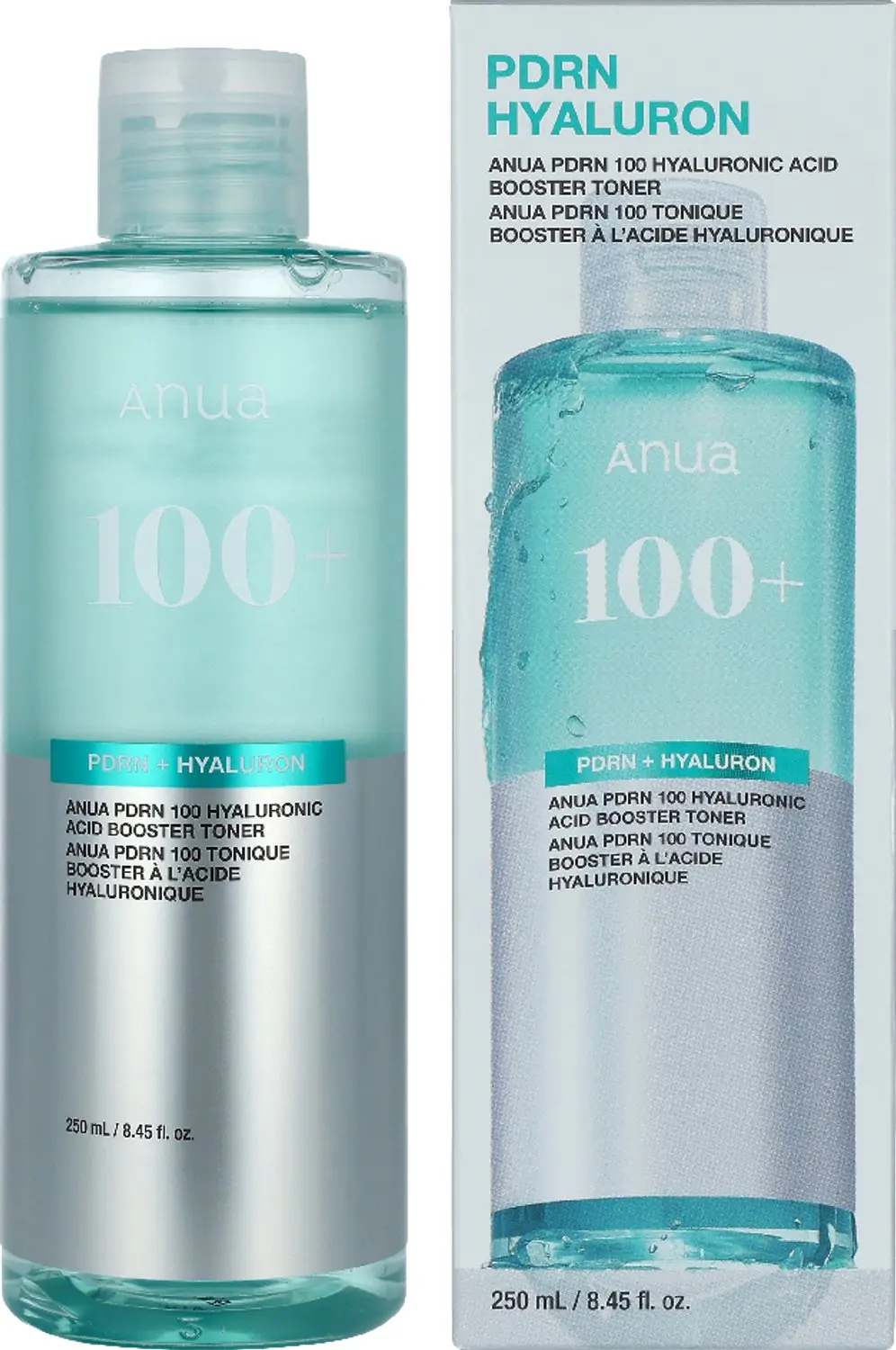 Anua PDRN 100 Hyaluronic Acid Booster Toner 250ml