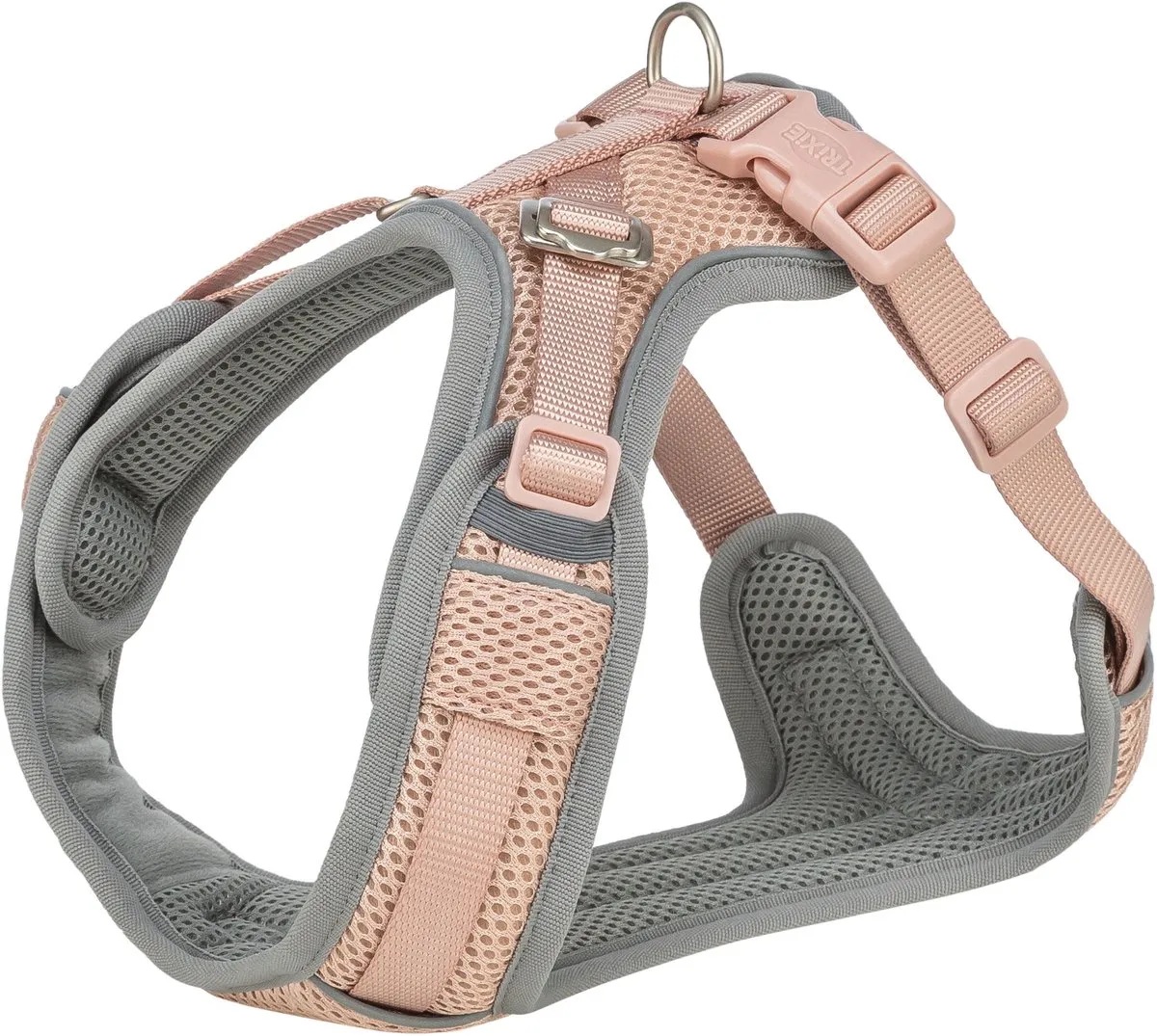 Trixie Premium Flexmesh Tuig - Blush Roze L - afbeelding 2 van 4