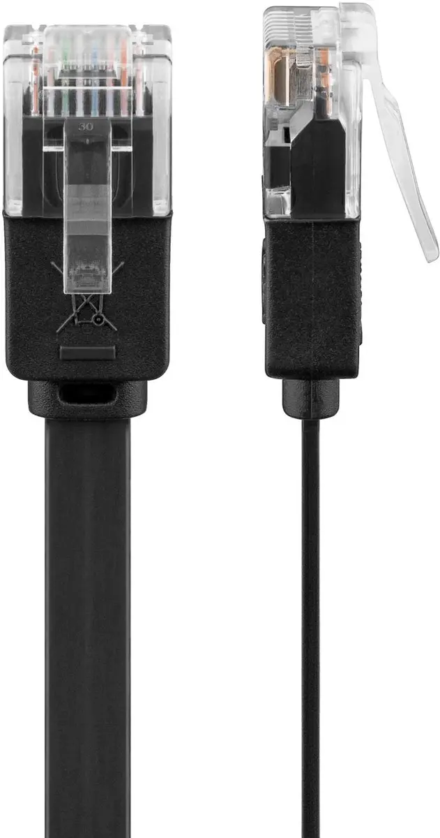Wentronic CAT6 Netwerkkabel 20m - Zwart - afbeelding 4 van 6