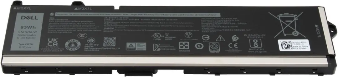 Dell X9FTM Batterij