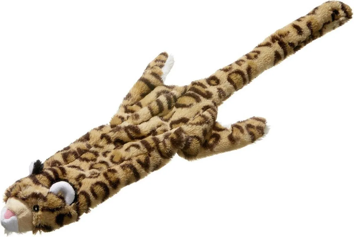 Flamingo Pluche Dier Wild Zoo Hondenspeelgoed - Grijs/Bruin