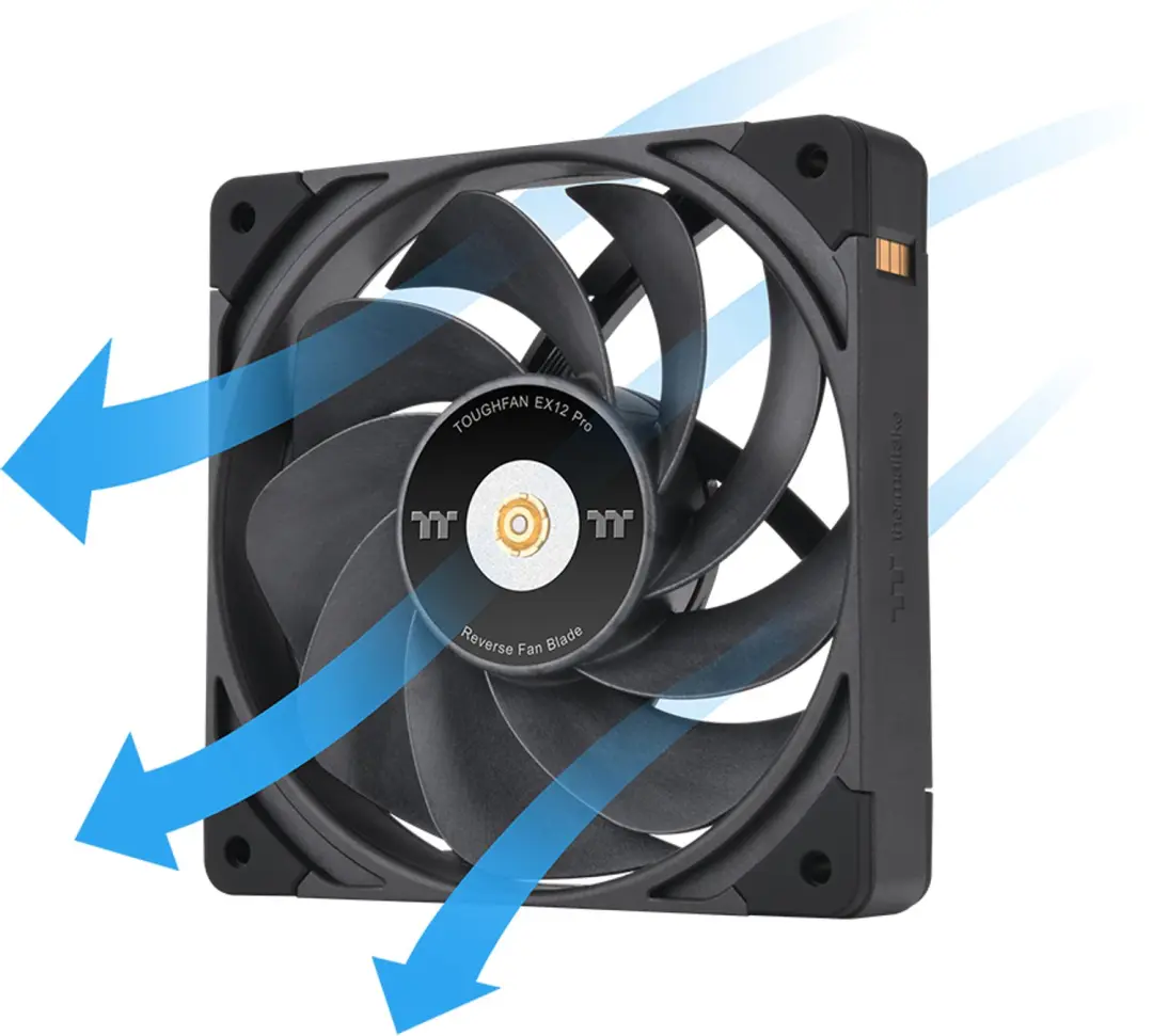 Thermaltake TOUGHFAN EX12 Pro CL-F171-PL12BL-A PC Ventilator - 3 Stuks - afbeelding 3 van 6