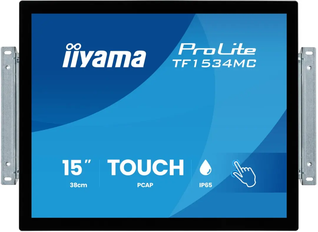 iiyama ProLite TF1534MC-B8X Touchscreen Monitor 15" - Zwart - afbeelding 4 van 6