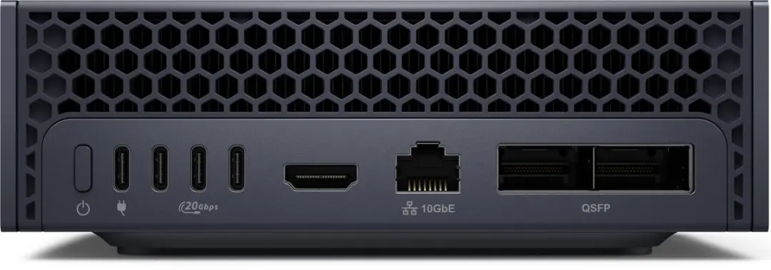 Dell Pro Max GB10 FCM1253 Mini PC - 128GB/2TB SSD - Zwart - afbeelding 3 van 6