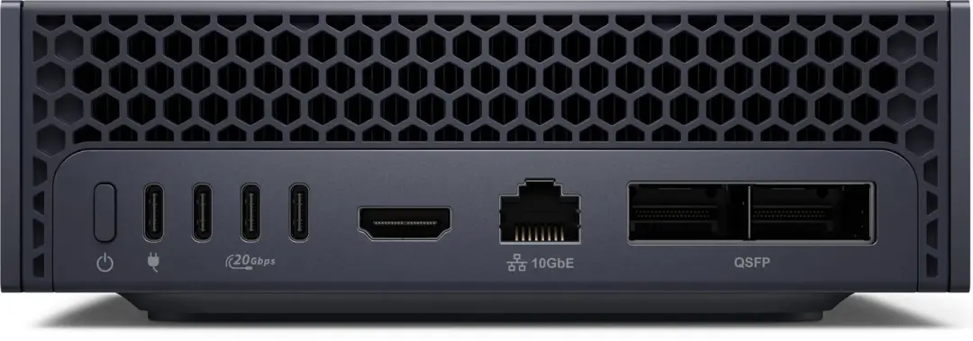 Dell Pro Max GB10 FCM1253 Mini PC - 128GB/2TB SSD - Zwart - afbeelding 5 van 6
