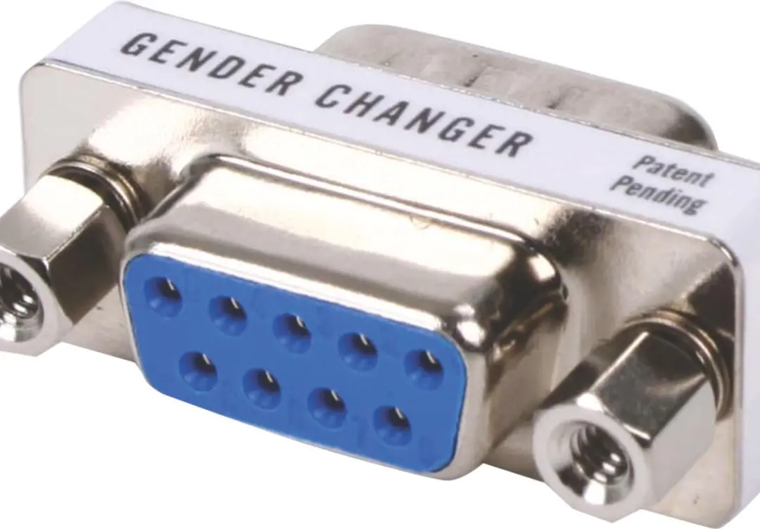 OKS 9-pins SUB-D (m) 9-pins SUB-D (v) adapter