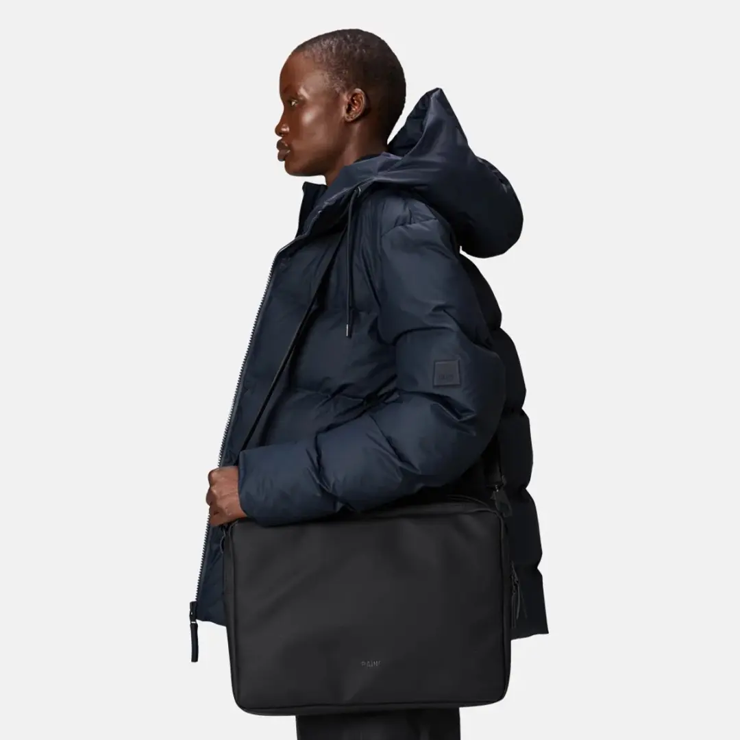 Rains Laptop Bag 15" W3 - Zwart - afbeelding 3 van 6