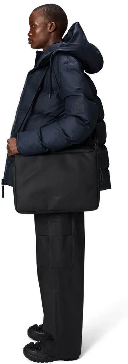 Rains Laptop Bag 15" W3 - Zwart - afbeelding 2 van 6