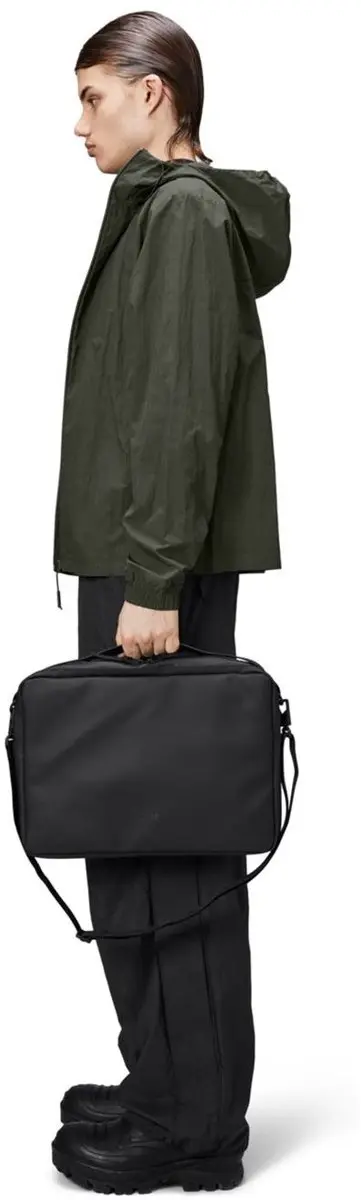Rains Laptop Bag 15" W3 - Zwart - afbeelding 5 van 6