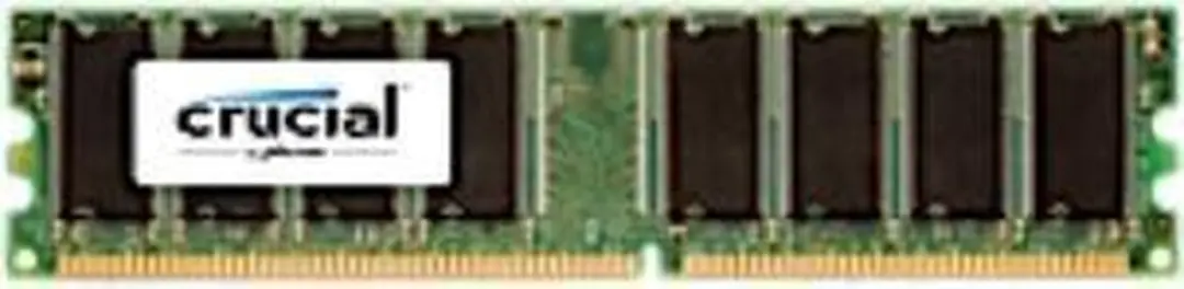 Crucial 1GB DDR UDIMM geheugenmodule 333 MHz