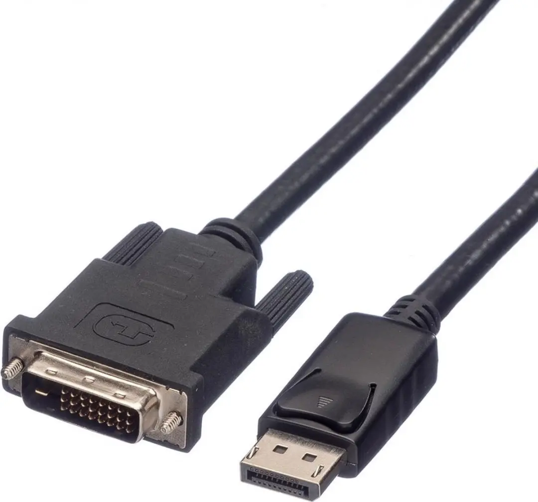 Roline DisplayPort - DVI Kabel 2m - Zwart - afbeelding 4 van 6