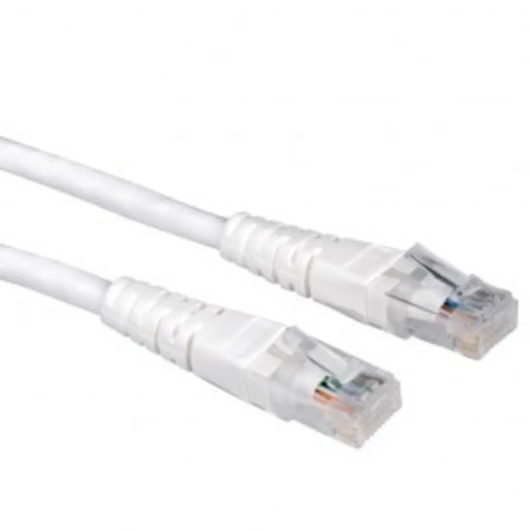 Roline Patchkabel Cat.6 UTP 1m - Wit - afbeelding 5 van 6