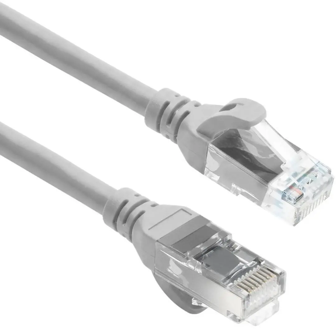 ACT FC1001 Patchkabel CAT6A 1m Grijs