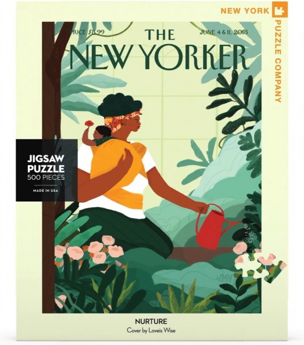 The New York Puzzle Company Nurture Puzzel 500 Stuks - Multi