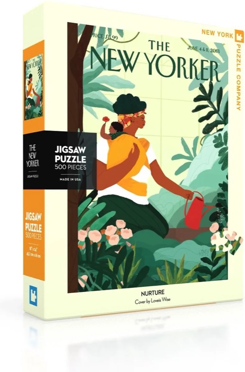 The New York Puzzle Company Nurture Puzzel 500 Stuks
