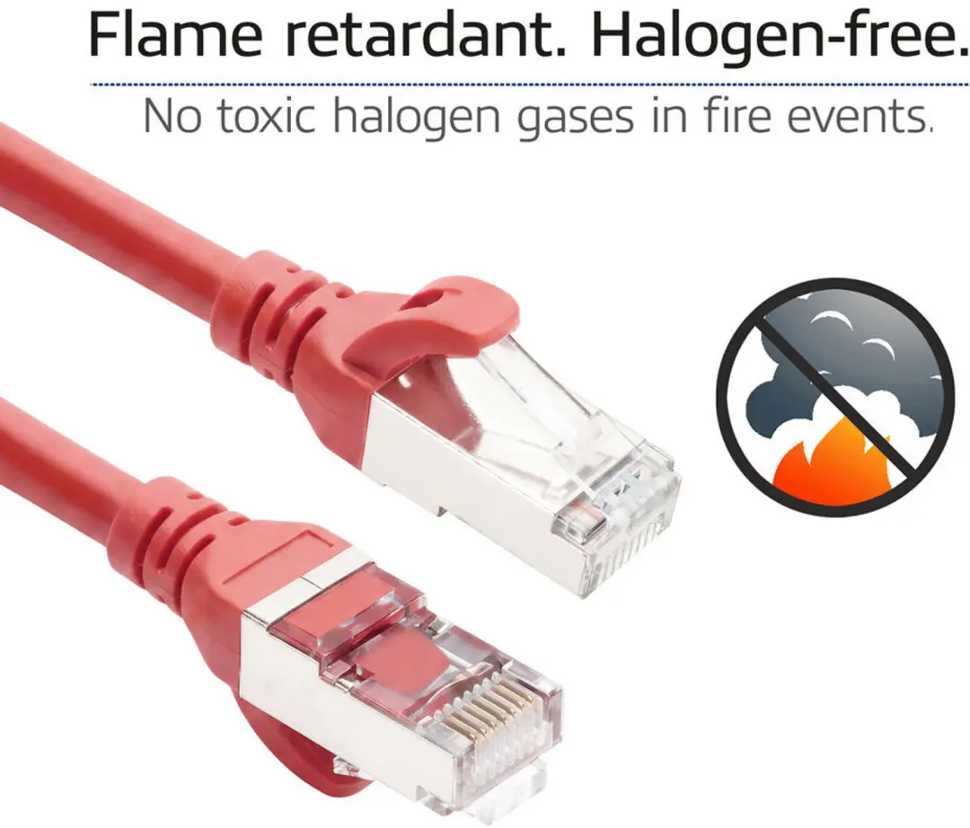 ACT FC2515 Patchkabel CAT6A 15m Rood - afbeelding 2 van 6
