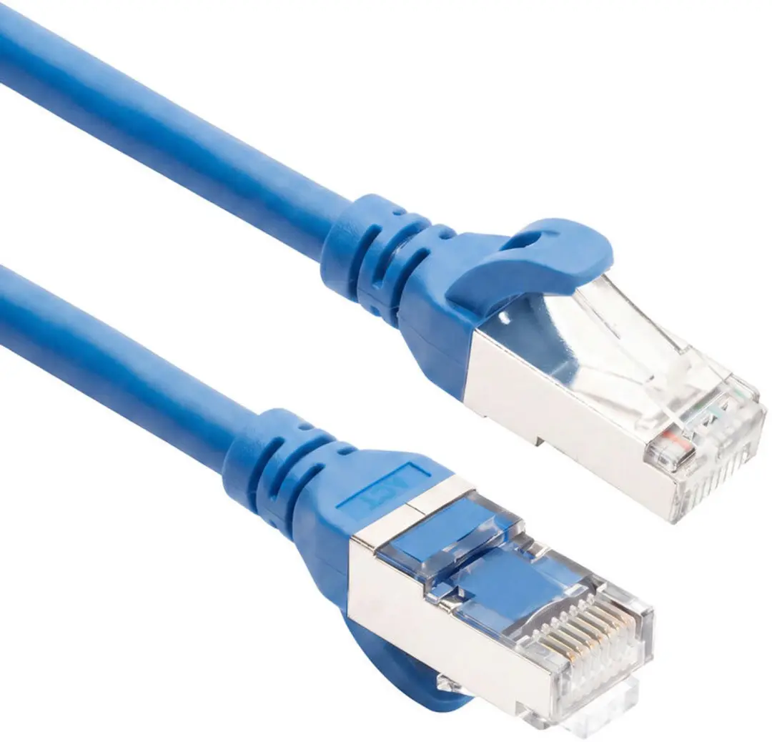 ACT FC2603 Patchkabel CAT6A 3m Blauw