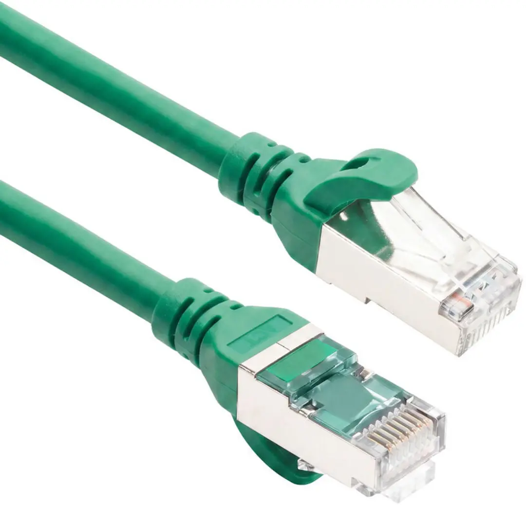 ACT Groen CAT6A Patchkabel 0,5m