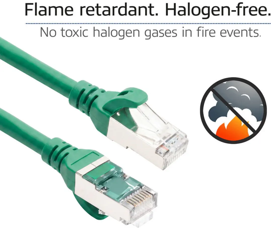 ACT FC2710 Groene CAT6A patchkabel 10m - afbeelding 3 van 6