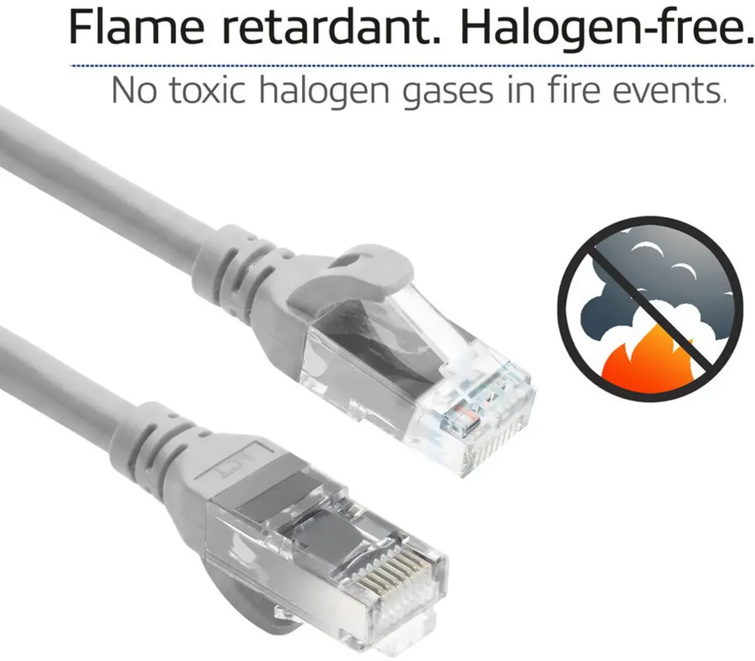 ACT FC1052 Patchkabel CAT6A 0,25m Grijs - afbeelding 2 van 6