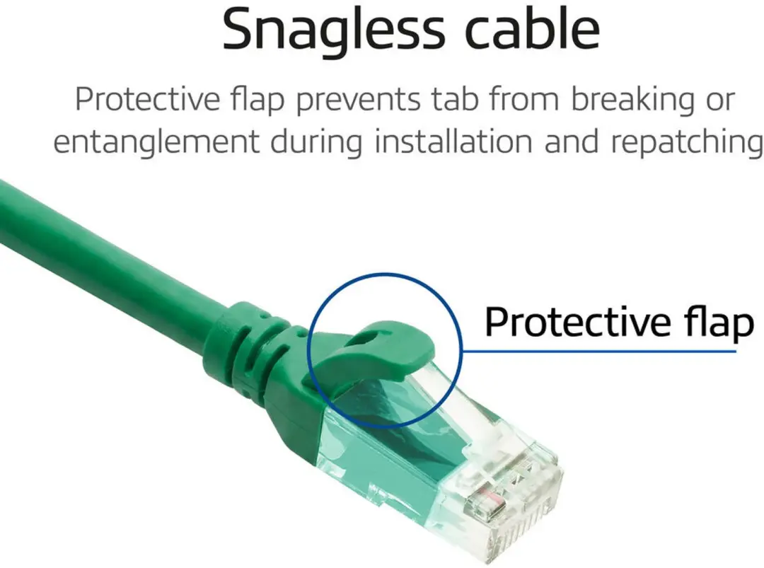ACT FC1705 Patchkabel CAT6A 5m Groen - afbeelding 4 van 6