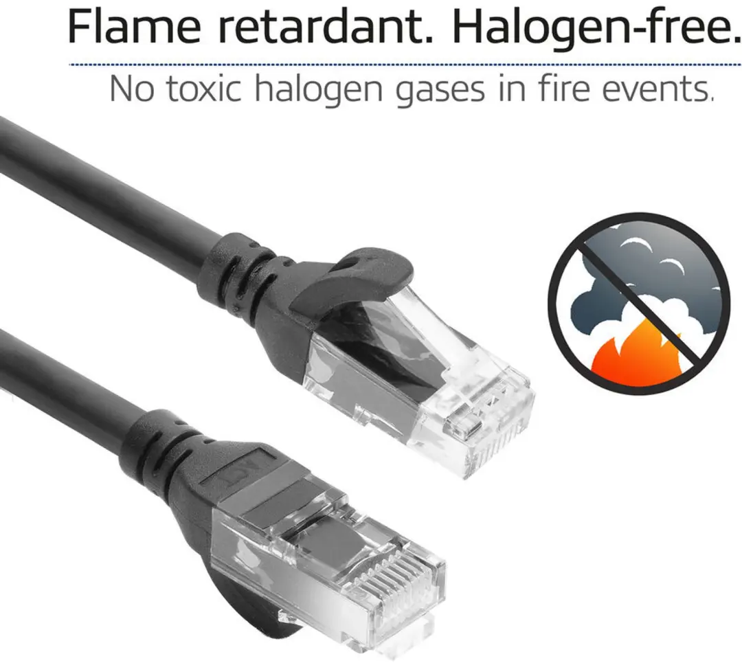 ACT FC1900 Patchkabel CAT6A 0,5m Zwart - afbeelding 3 van 6
