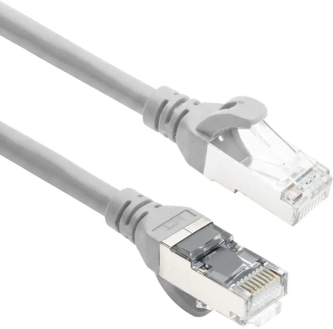 ACT FC2000 CAT6A Patchkabel 0,5m Grijs
