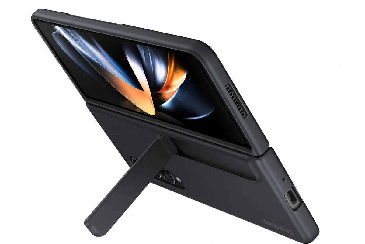 Samsung Galaxy Z Fold4 Standing Cover - Zwart - EF-OF93KKBEGWW