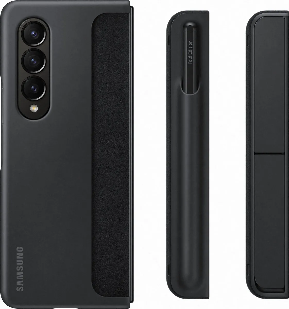 Samsung Galaxy Z Fold4 Standing Cover - Zwart - EF-OF93KKBEGWW - afbeelding 6 van 6
