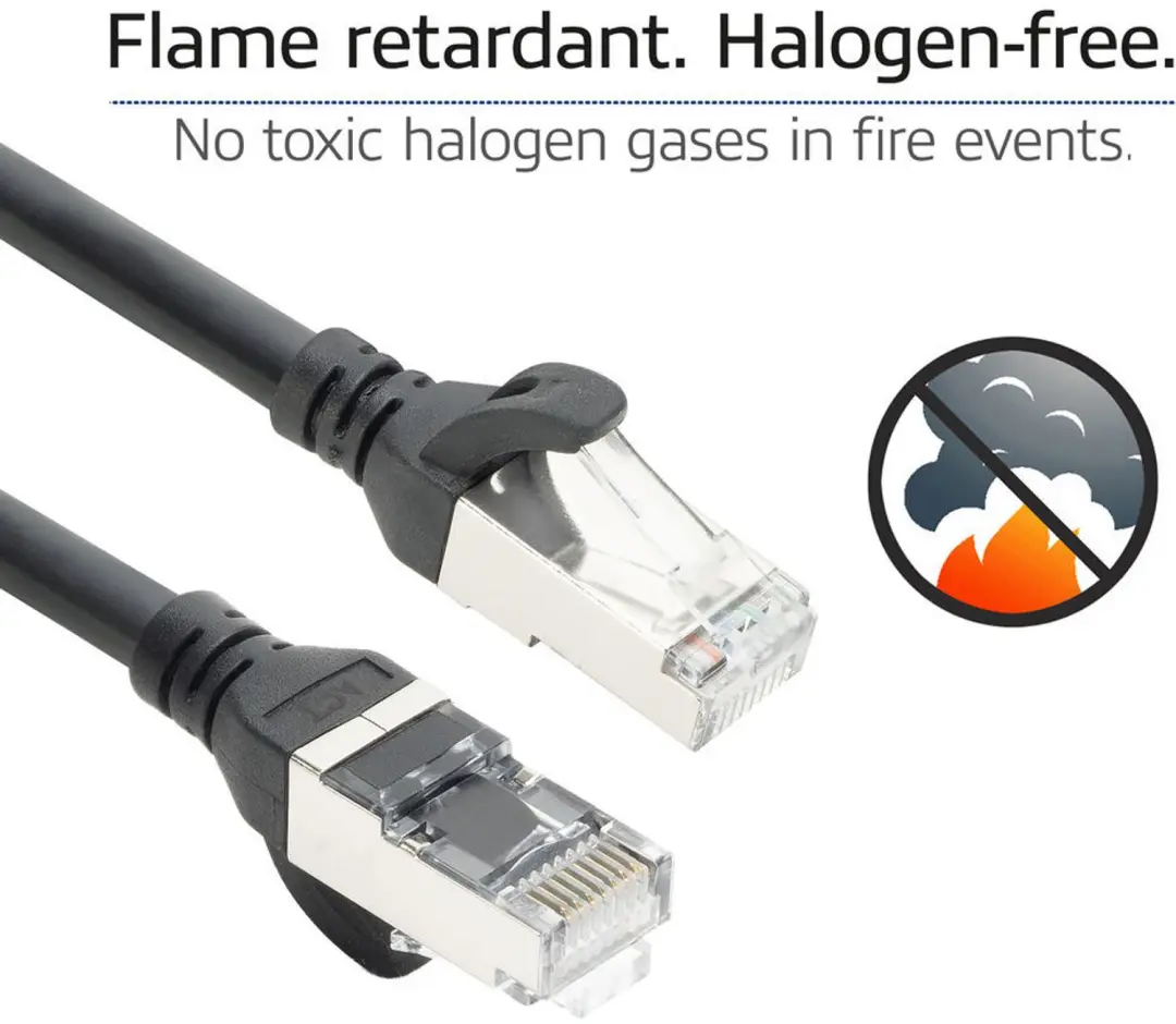 ACT FC2910 Patchkabel CAT6A 10m - Zwart - afbeelding 2 van 6
