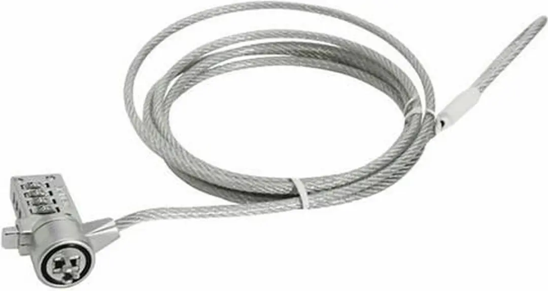 Gembird LK-CL-01 Notebookbeveiligingskabel - Zilver - afbeelding 4 van 6
