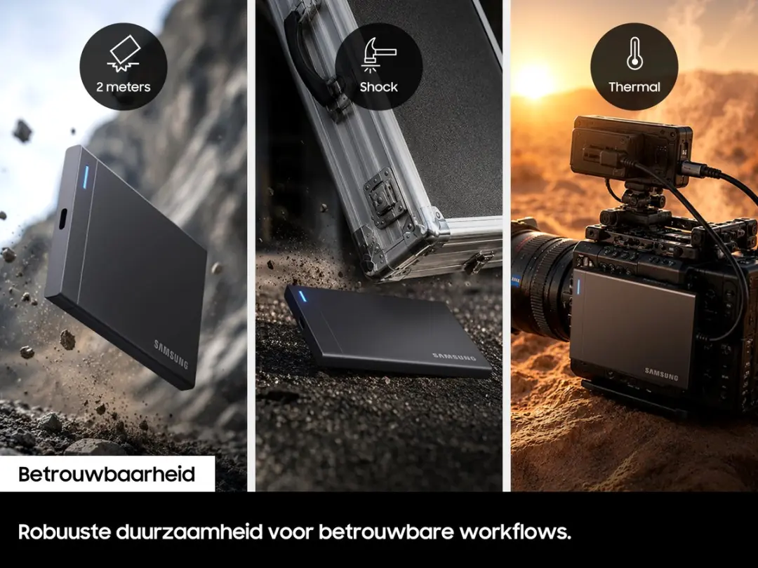 Samsung Portable SSD P9 2TB - Zwart - afbeelding 6 van 6