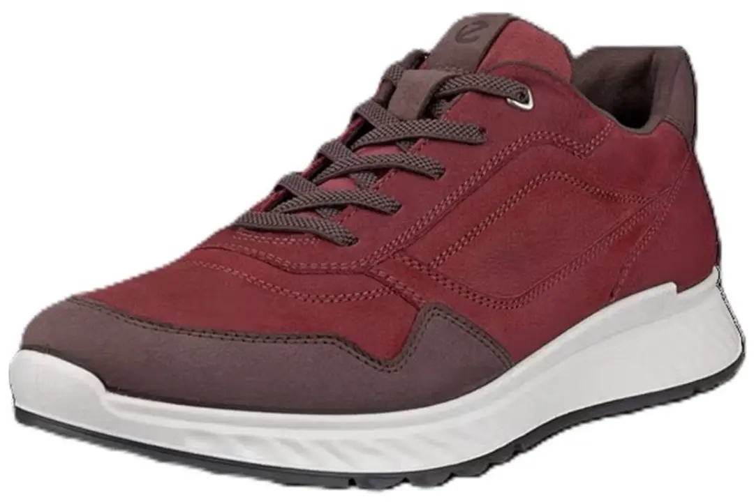 Ecco Exostride Veterschoenen - 39 - Bordeaux Rood - afbeelding 5 van 6