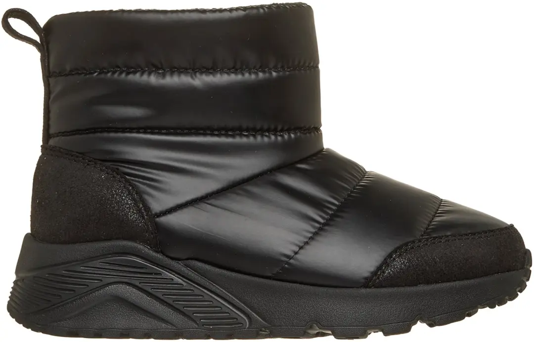 Skechers Meisjes Slip On Uno Lite-Puffer Lite Synthetisch Zwart