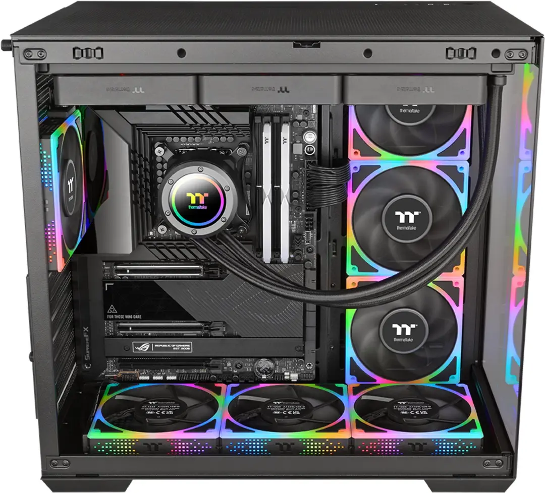 Thermaltake Toughfan EX 120 ARGB Sync 3-Pack - 120mm - Zwart - afbeelding 3 van 6