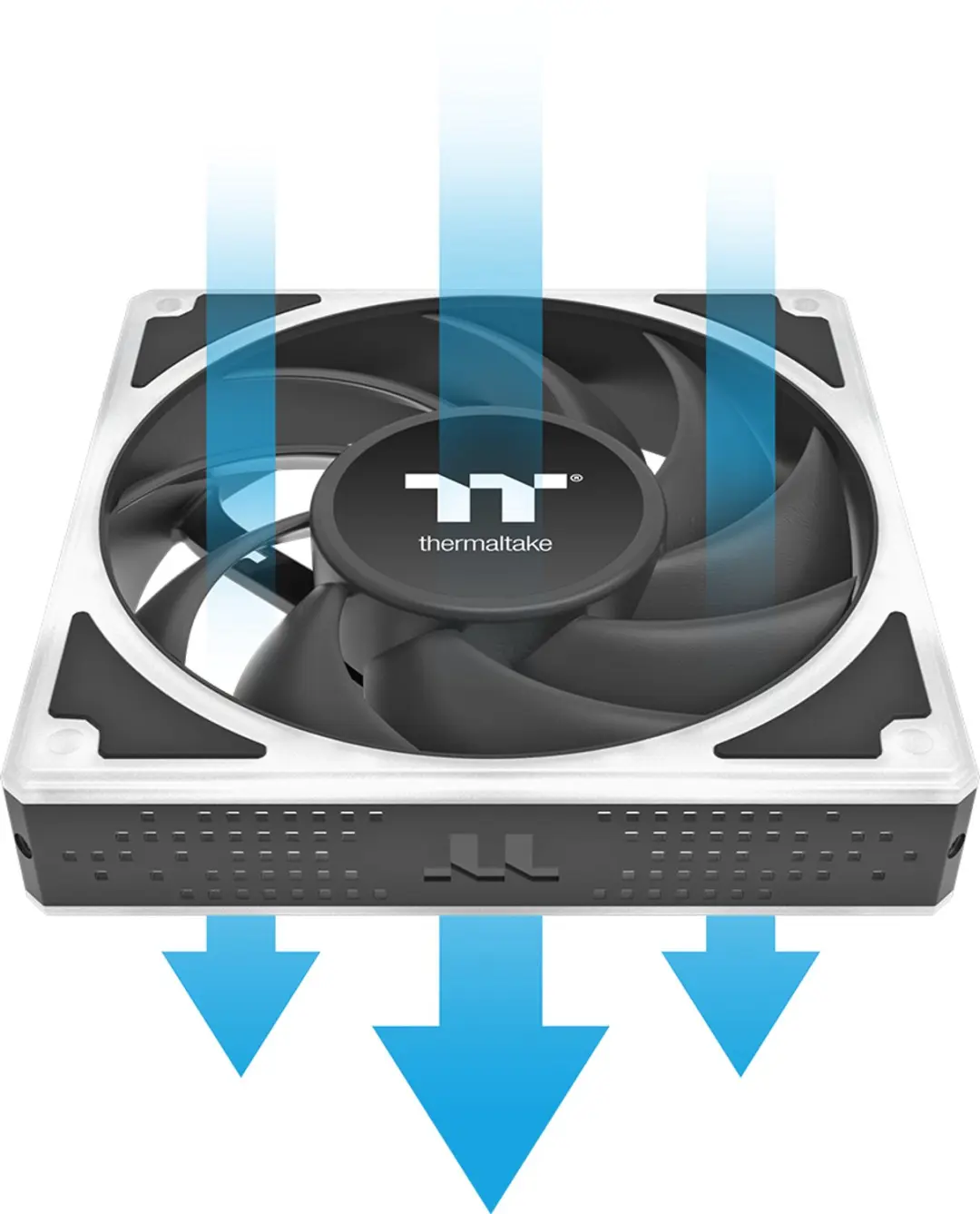 Thermaltake Toughfan EX 120 ARGB Sync 3-Pack - 120mm - Zwart - afbeelding 4 van 6
