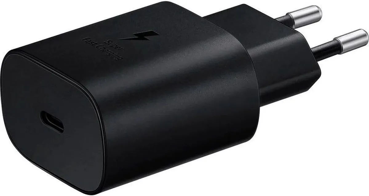 Samsung GP-PTU021SOABQ USB-C Adapter 25W - Zwart