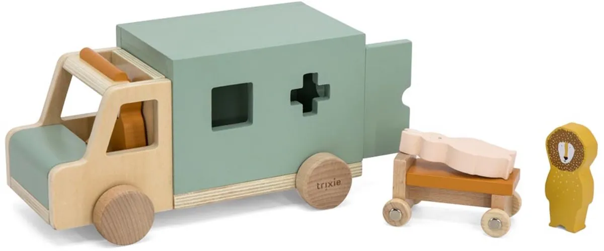 Trixie Houten Ambulance Auto 5400858364920