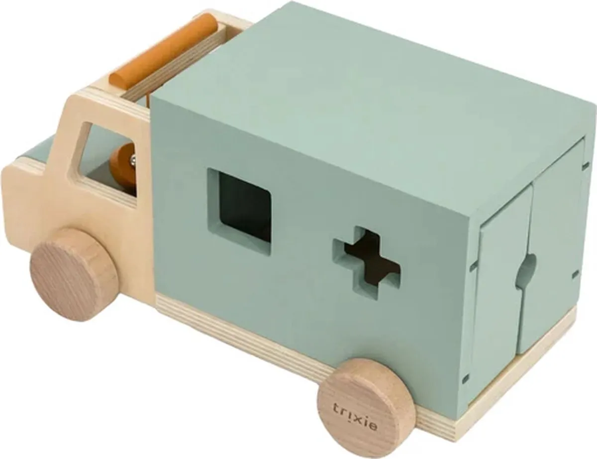 Trixie Houten Ambulance Auto 5400858364920 - Multi