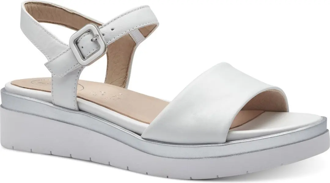 Tamaris WIDE FIT Dames Sandaaltje 8-88708-42 191 H-breedte Maat: 38 EU
