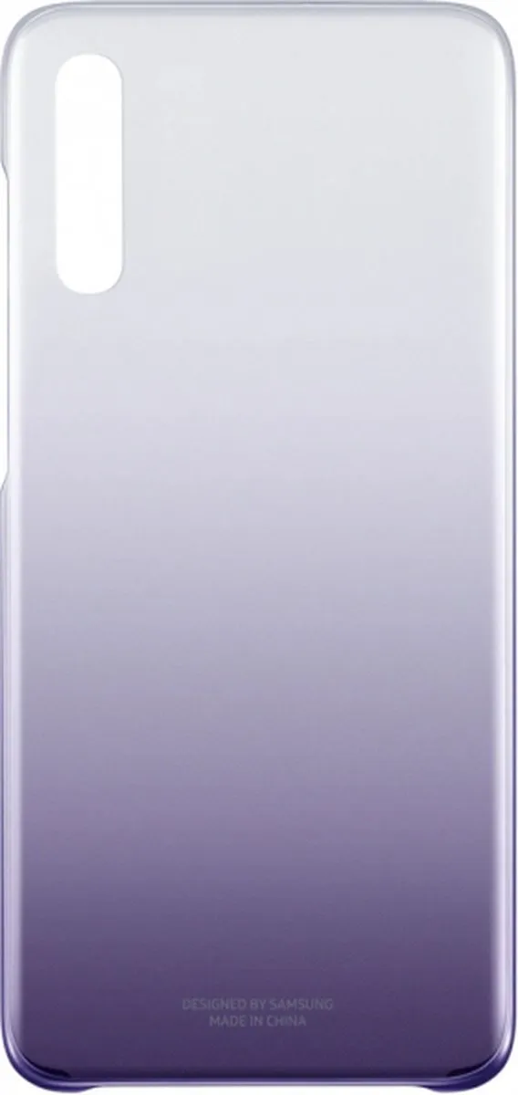 Samsung Galaxy A70 Hoesje Gradation Cover - Paars