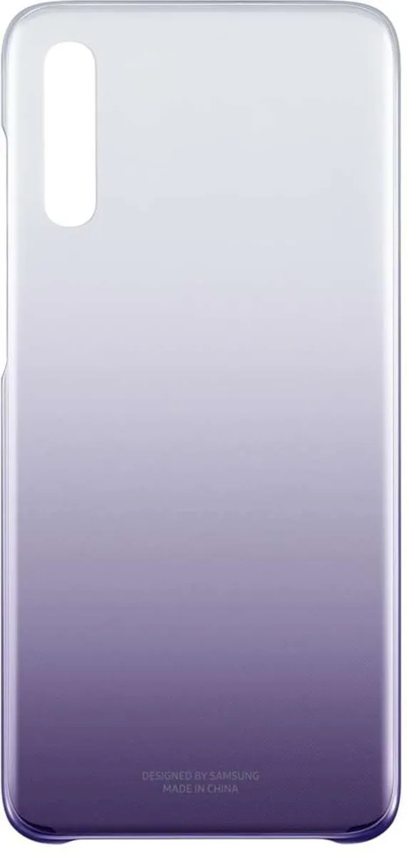 Samsung Galaxy A70 Hoesje Gradation Cover - Paars