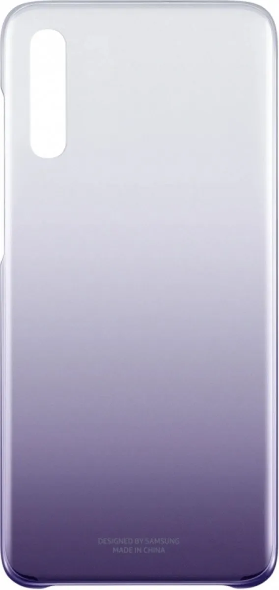 Samsung Galaxy A70 Hoesje Gradation Cover - Paars - afbeelding 6 van 6