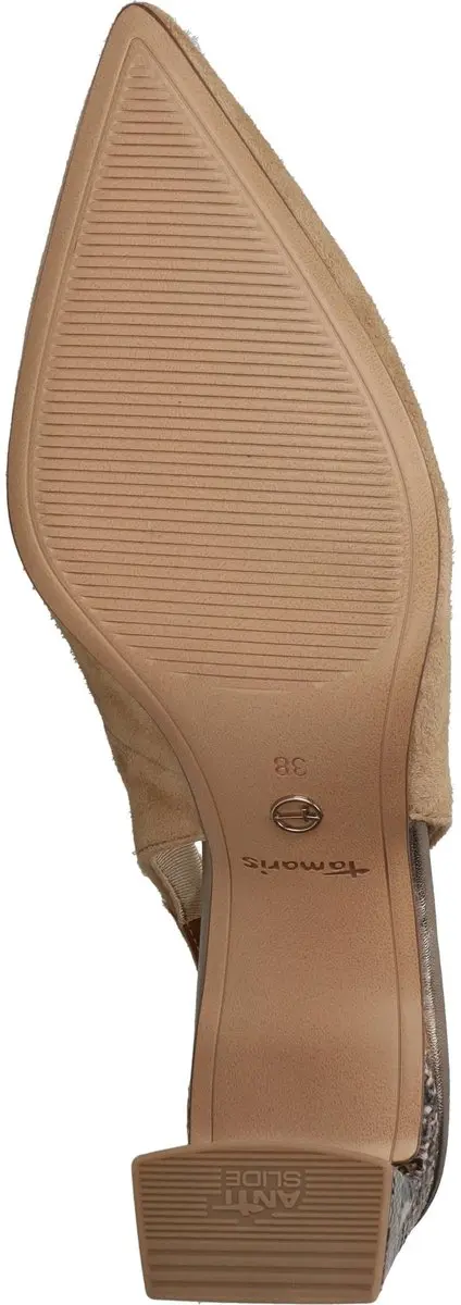 Tamaris 1-29624-46-445 Slingbacks Beige - afbeelding 5 van 6