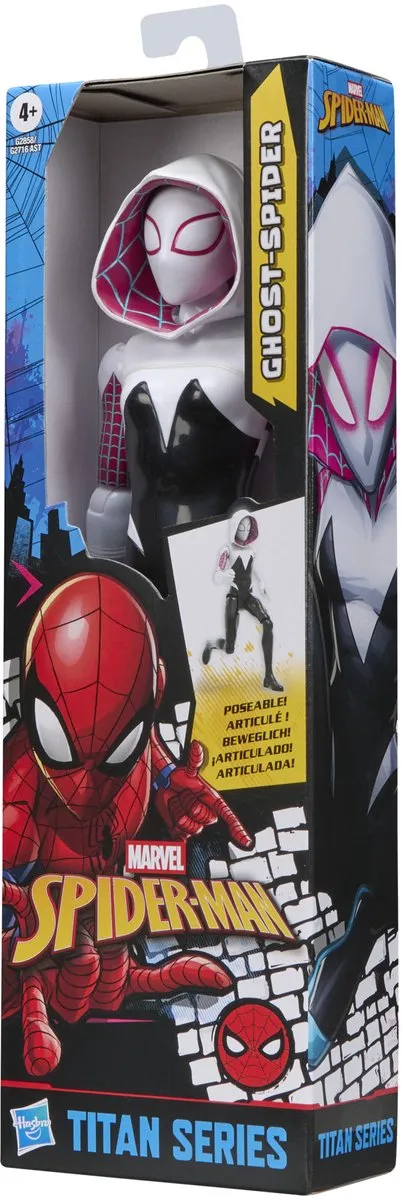 Marvel Spider-Man Ghost-Spider Titan Series Actiefiguur 30cm - Multi